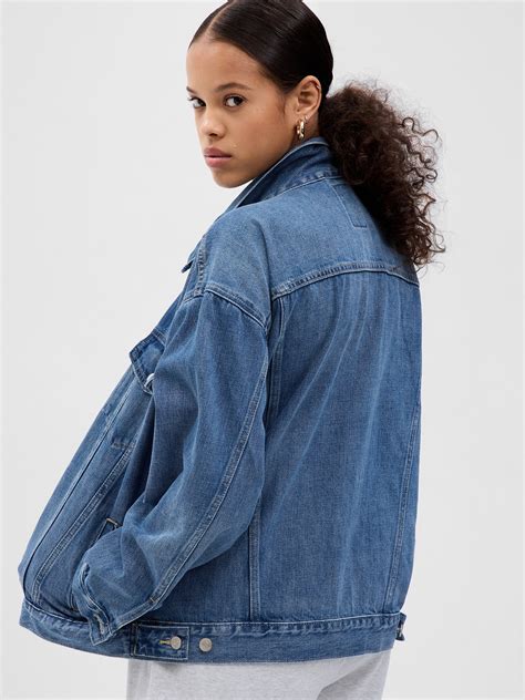 oversized denim jacket h&m.